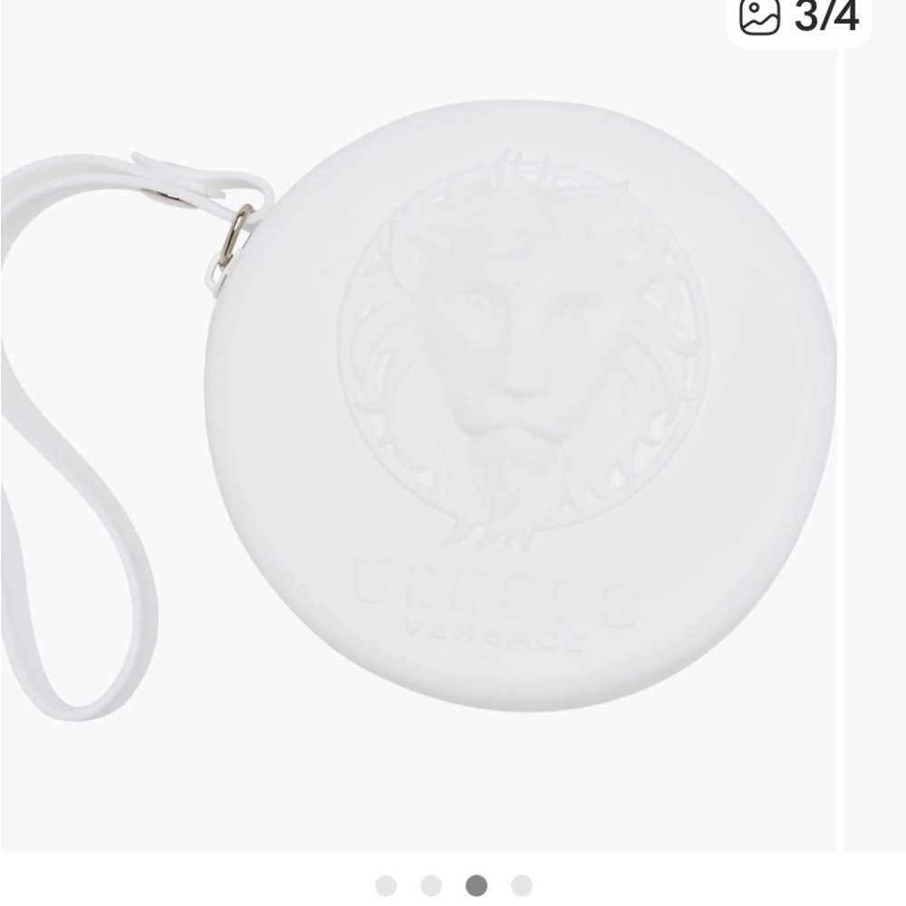 Versus Versace Women’s White Medusa Dial Silicone Watch - Picture 4 of 4